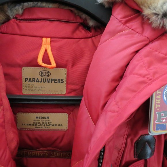 COPY - NWT Ladies Red Parajumpers Gobi Bomber Jacket - Picture 3 of 8